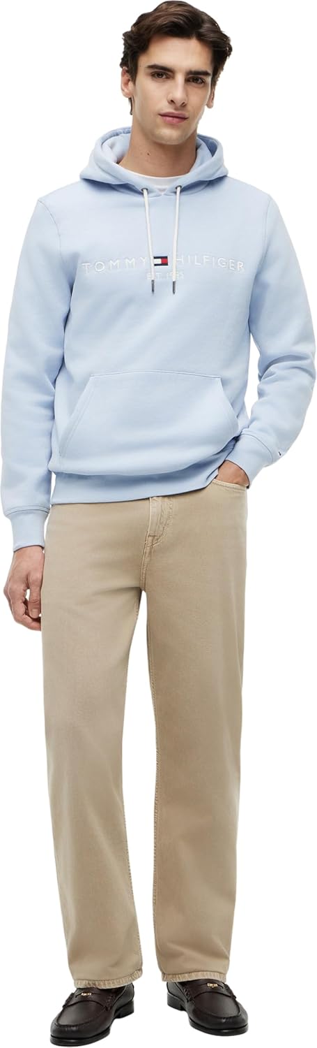 Thumbnail 3 de Tommy Hilfiger Men’s Tommy Logo Hoodie – comfort e stile sostenibile