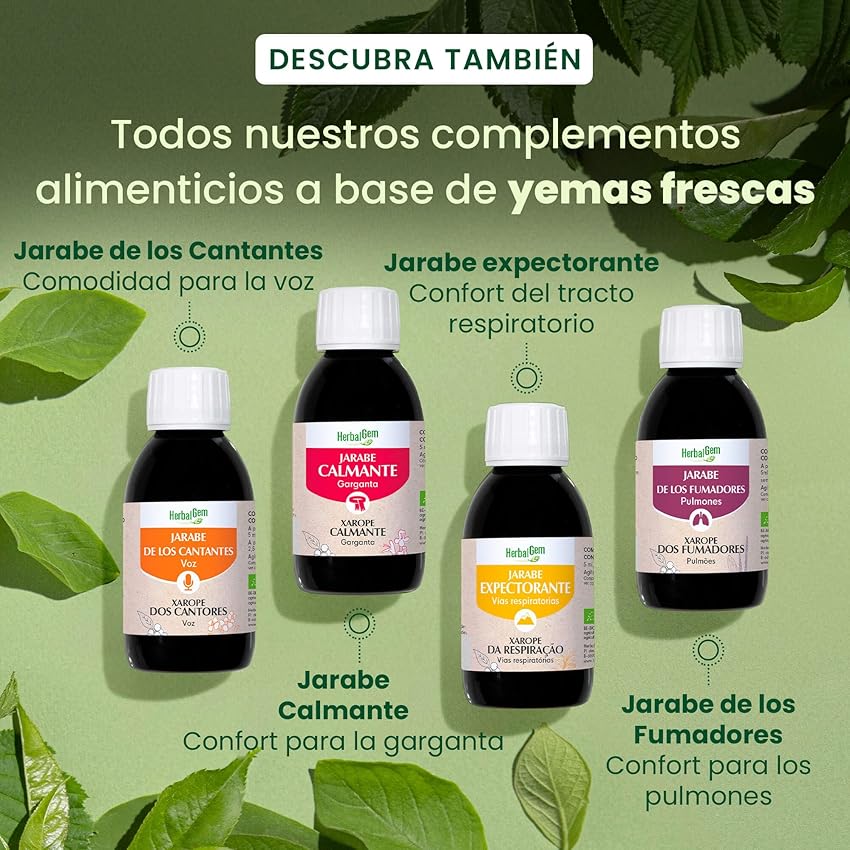 Thumbnail 6 de HERBALGEM Jarabe Calmante Garganta Orgánico 150ml