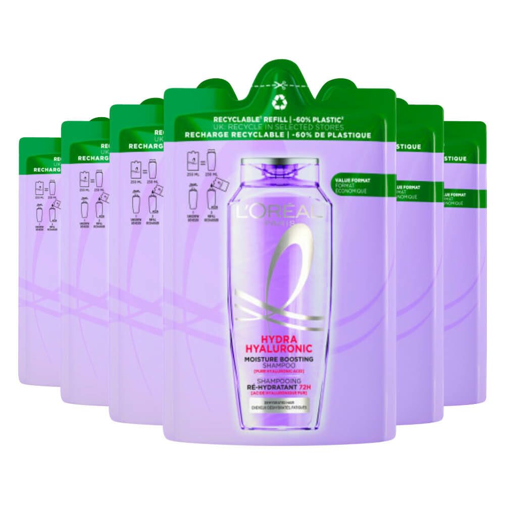 Detalle 2 de L'Oréal Paris Elvital Hydra Hyaluronic Shampoo 1000 ml