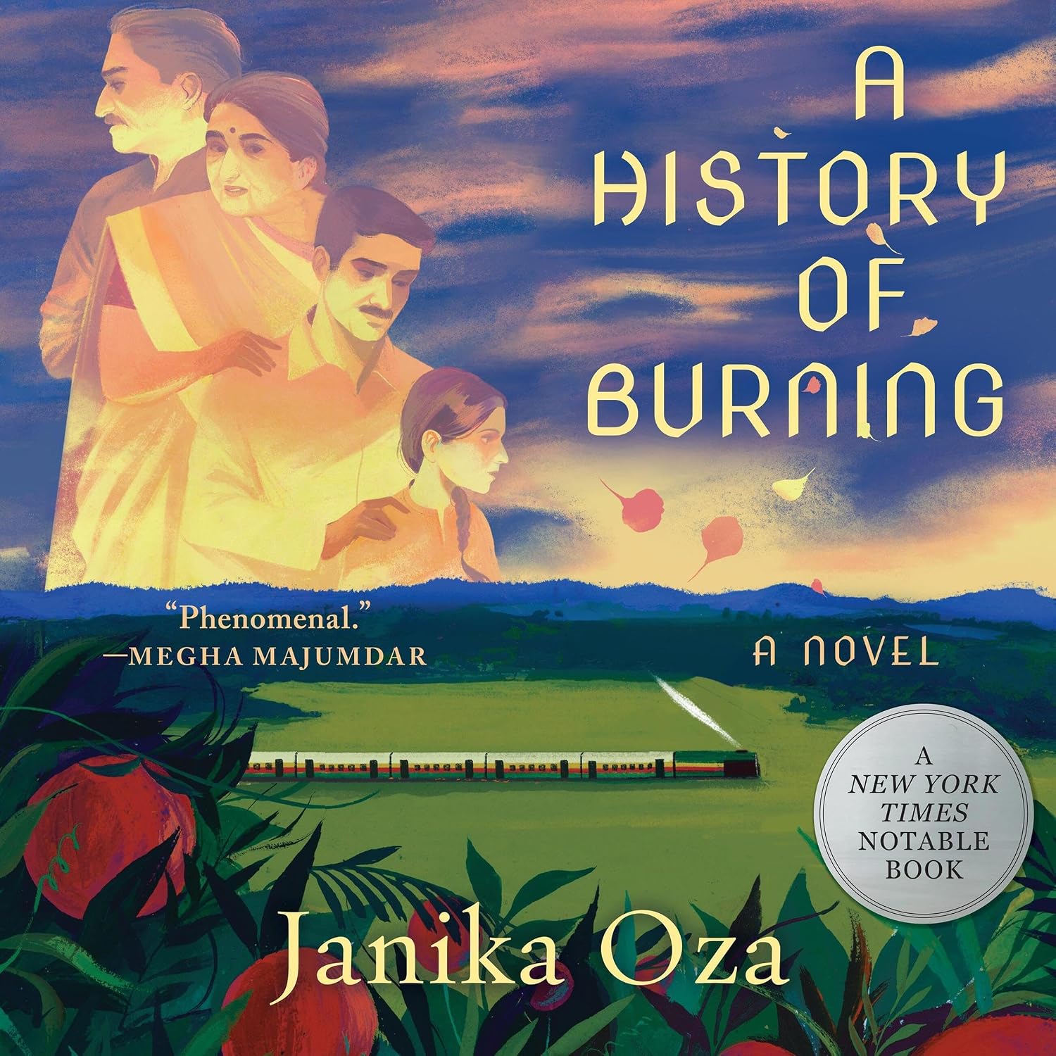 Detalle de A History of Burning: Unabridged Audiobook by Janika Oza