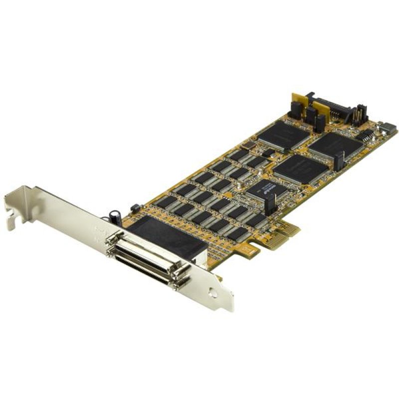 Detalle de StarTech Tarjeta Perfil Bajo PCI-E con 16 Puertos RS232