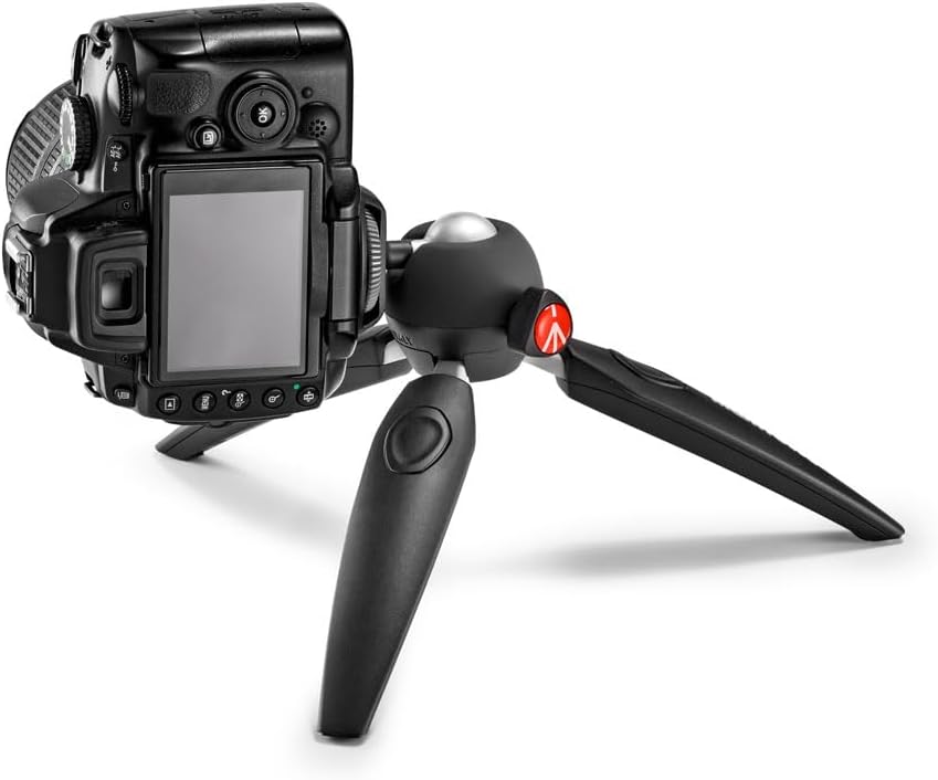 Thumbnail 4 de Manfrotto PIXI EVO MTPIXIEVO-BK ミニ三脚 スマホクランプ付き・5段階調節・最大高20cm