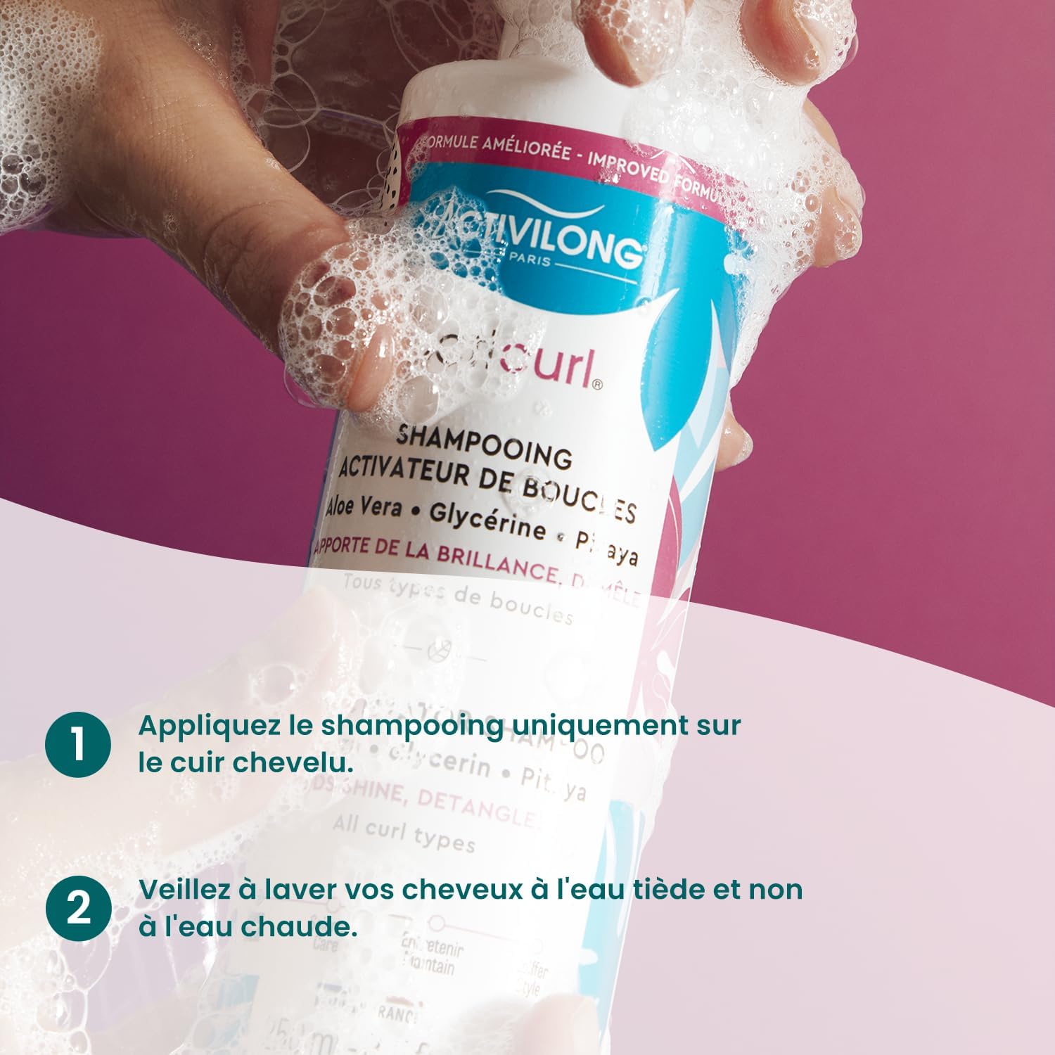 Thumbnail 4 de Activilong Acticurl shampooing activateur 250 ml