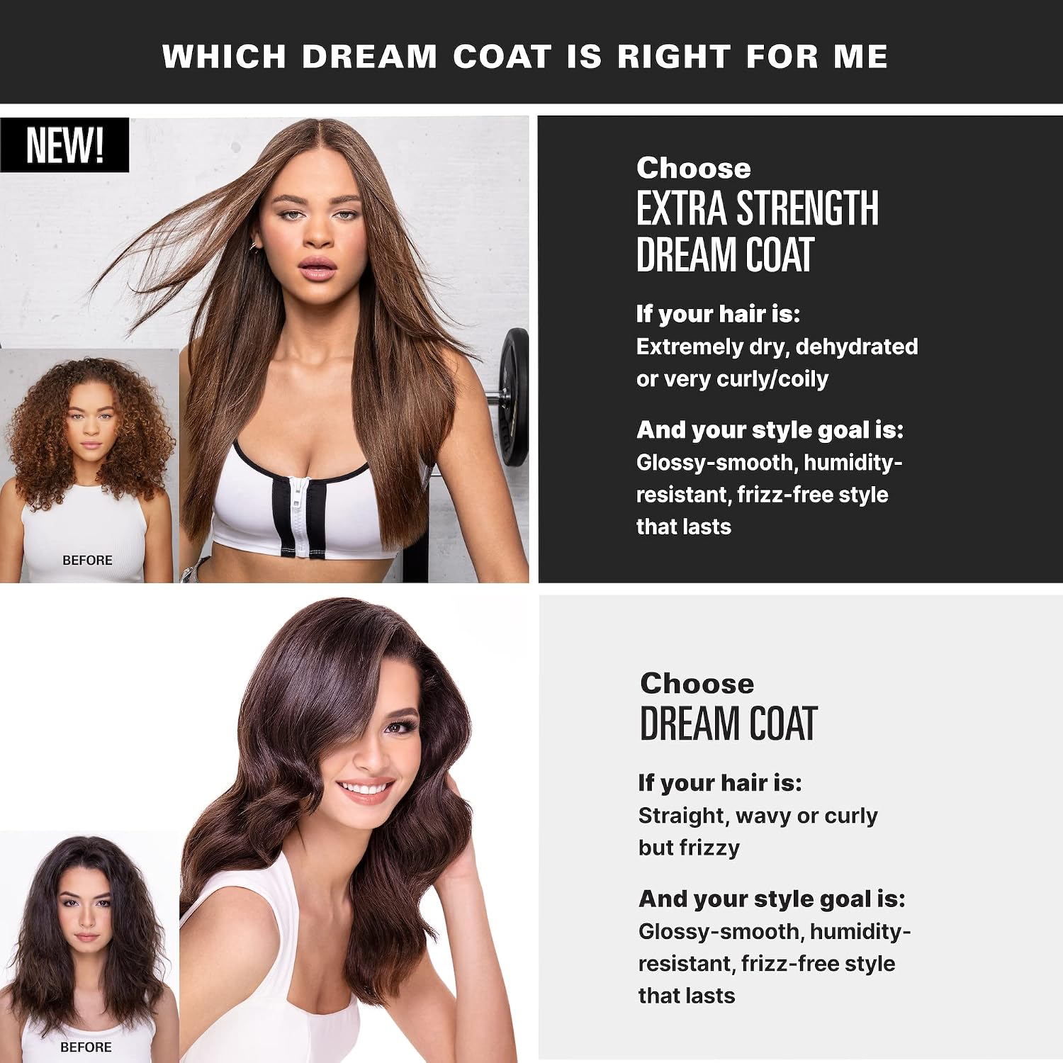 Detalle 2 de COLOR WOW Extra Strength Dream Coat: Powerful Anti-Humidity Spray for Frizz-Prone Hair (200ml)
