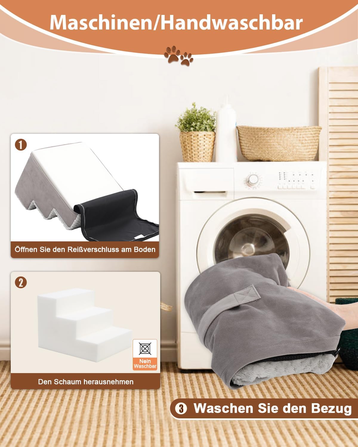 Detalle 2 de KSIIA Hundetreppe 33 cm Hoch đŸ