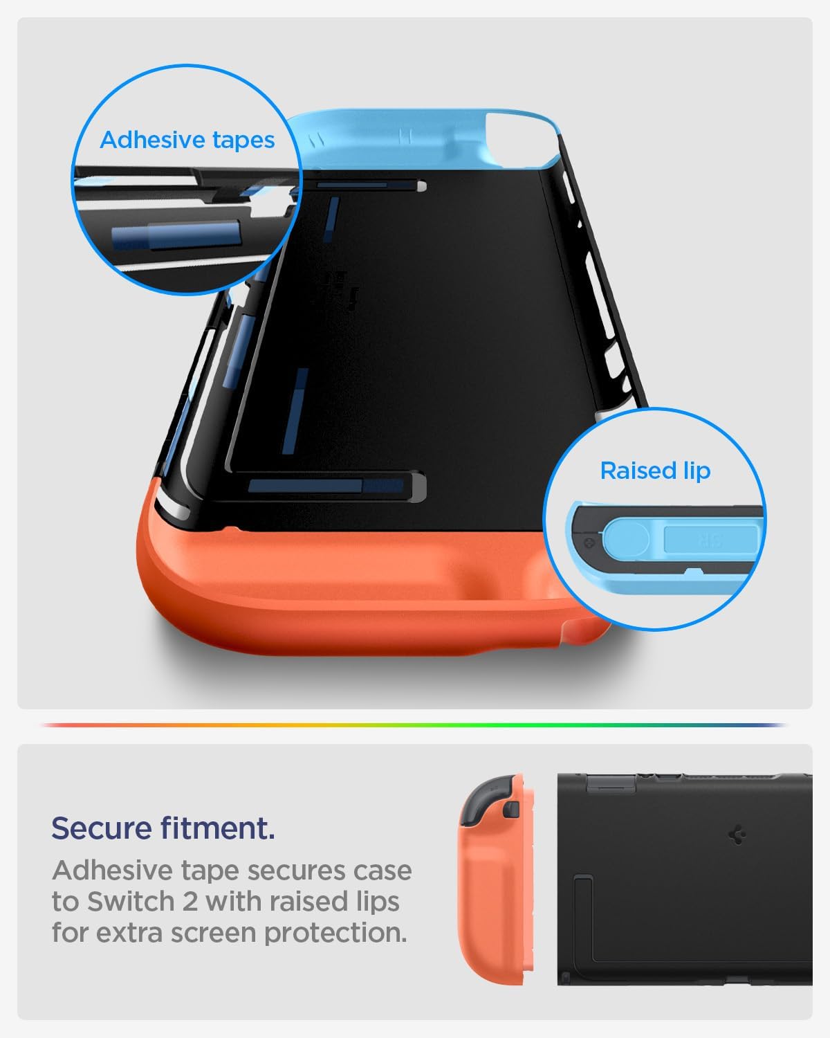 Thumbnail 4 de Coque Spigen Nano Pop pour Nintendo Switch 2 (2025) avec couvercle pour béquille intégrée