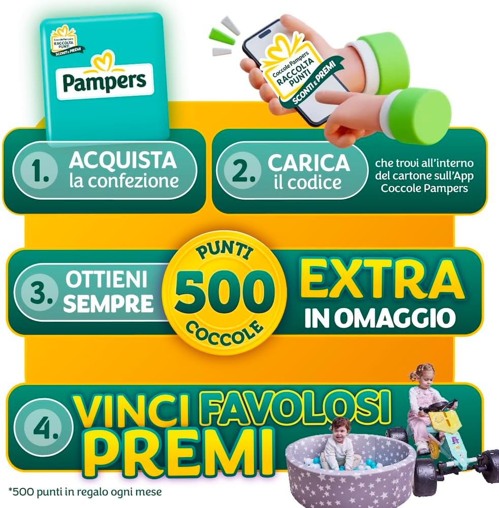 Thumbnail 1 de Pampers Baby Dry Midi Taglia 3 180 pannolini