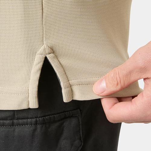 Detalle de Helly Hansen Polo a Deriva Uomo, Kaki, XXL: polo sportiva ad asciugatura rapida per ogni attività