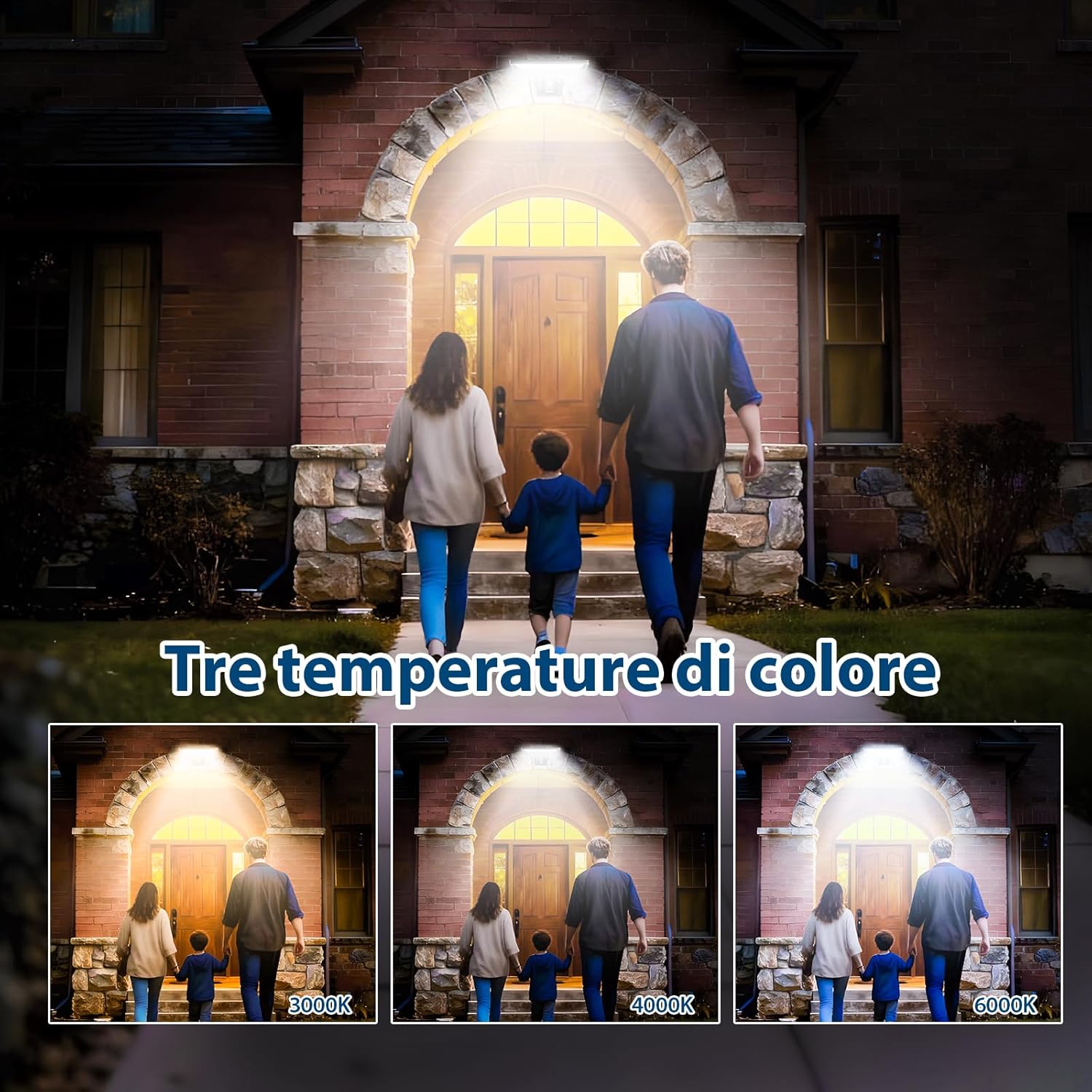 Thumbnail 2 de JESLED 104LED Luce Solare da Esterno