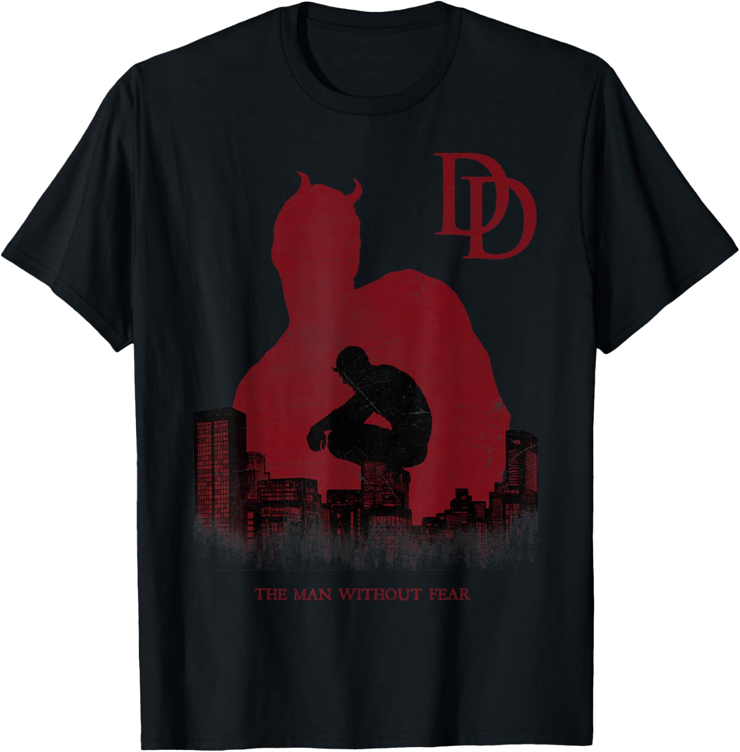 Detalle de Marvel Daredevil T Shirt A Man Without Fear