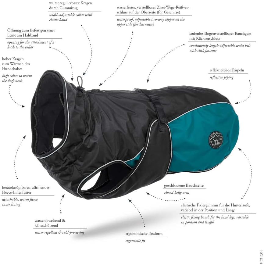 Thumbnail 1 de HUNTER UPPSALA ALLROUNDER Hundemantel Größe 40