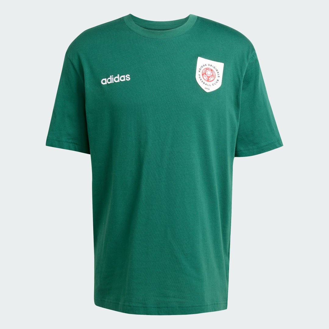 Detalle 2 de Camiseta Badge Graphic de Adidas en Verde