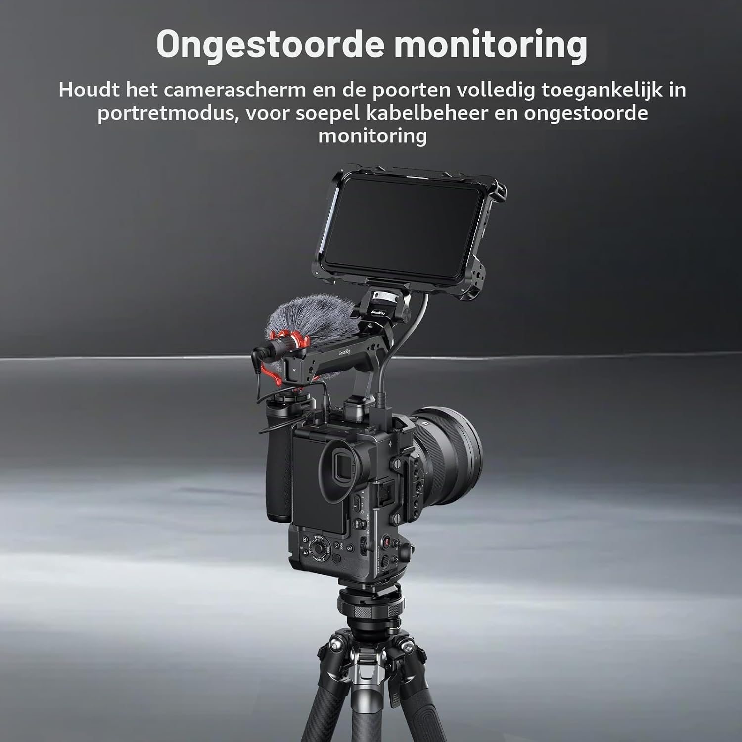 Detalle 2 de SMALLRIG 5802 Arca-snelkoppelingsplaat voor camera cages met 1/4″-20-schroef