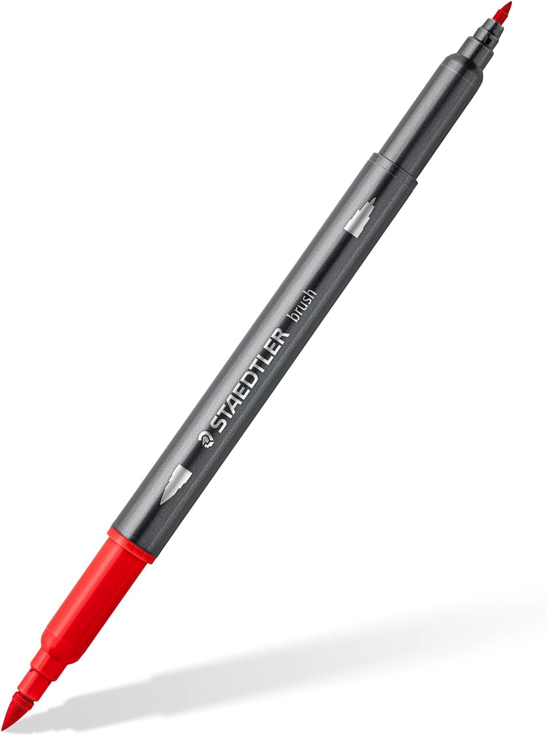 Detalle 2 de Staedtler Feutres aquarellables à double pointe – 18 couleurs, étui plastique (référence 3001 TB18)