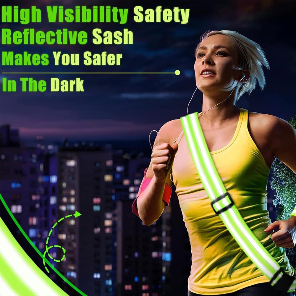 Thumbnail 5 de Storneliv reflective running gear set (4 pieces) for night walks, cycling and visibility