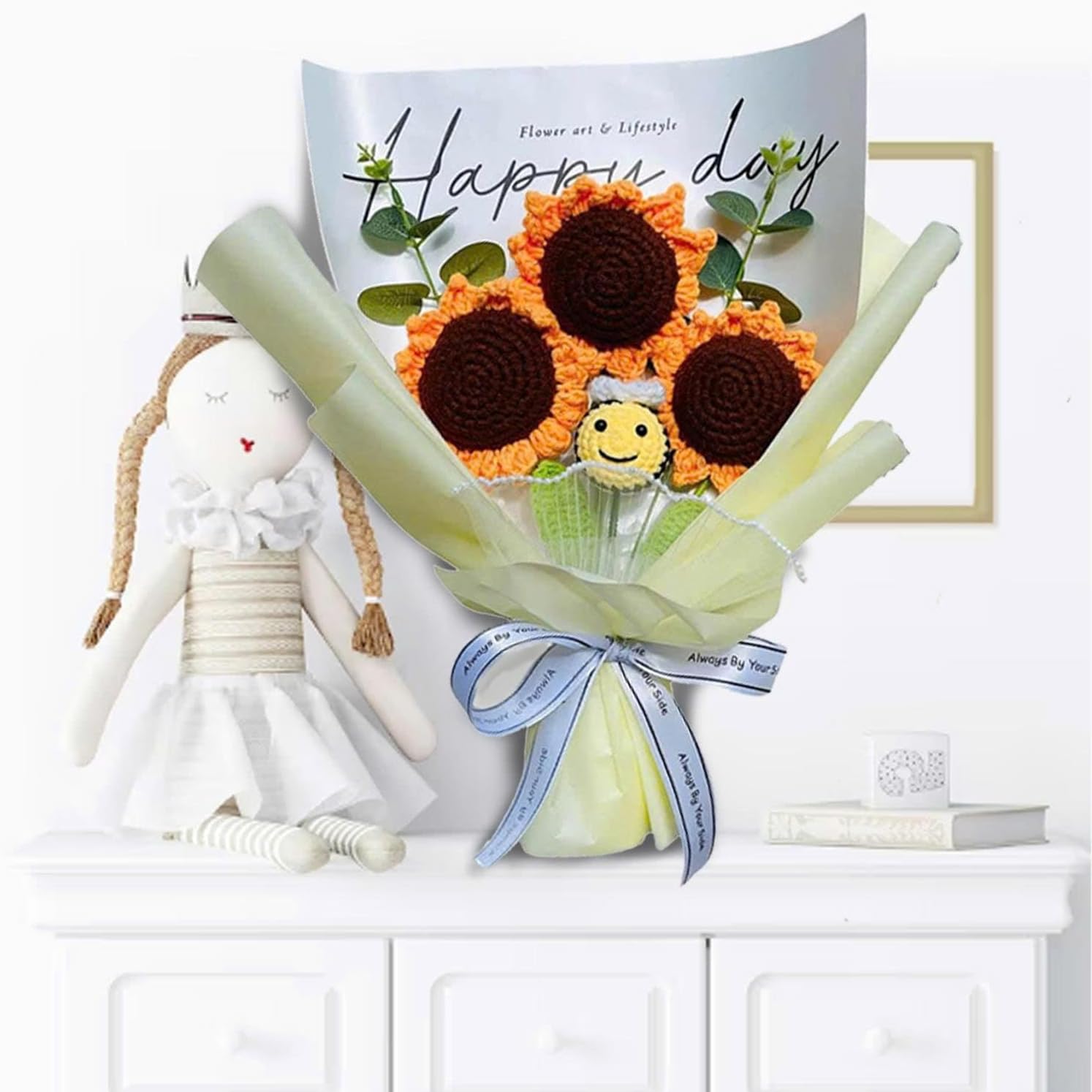 Detalle 2 de Tokatan Crochet Flower Bouquet Cotton Yarn