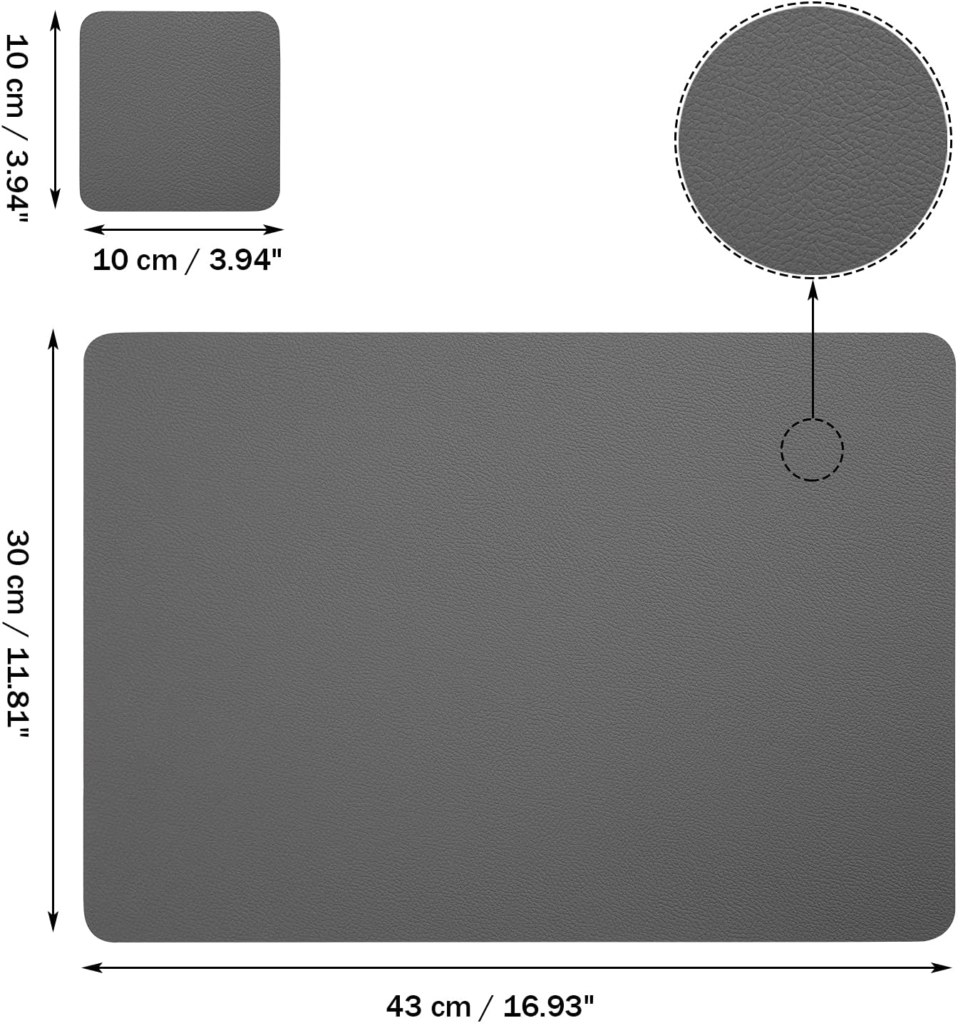 Thumbnail 6 de Myir JUN Tischsets Set mit 6, 30 x 43 cm