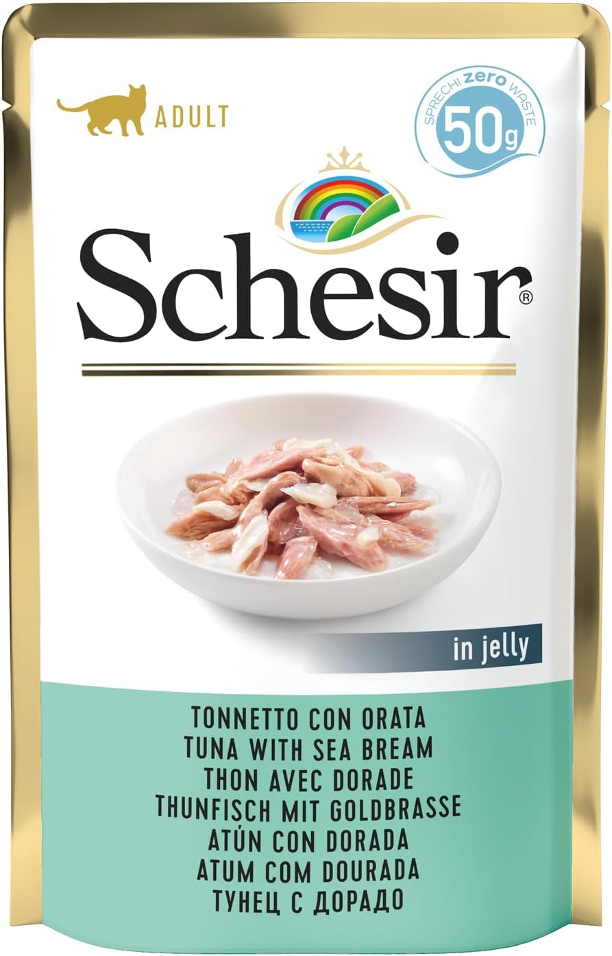 Thumbnail 5 de Schesir Cat Jelly Tuna with Solid Bass 30 x 50 g 🐱