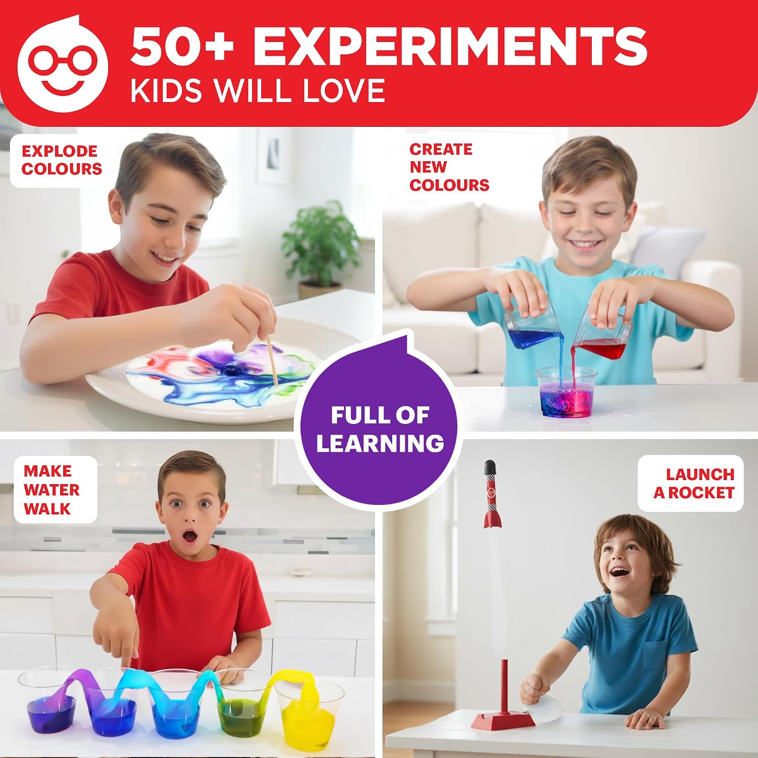Detalle de Doctor Jupiter Science Experiments Kit 50+ experiments 🔬
