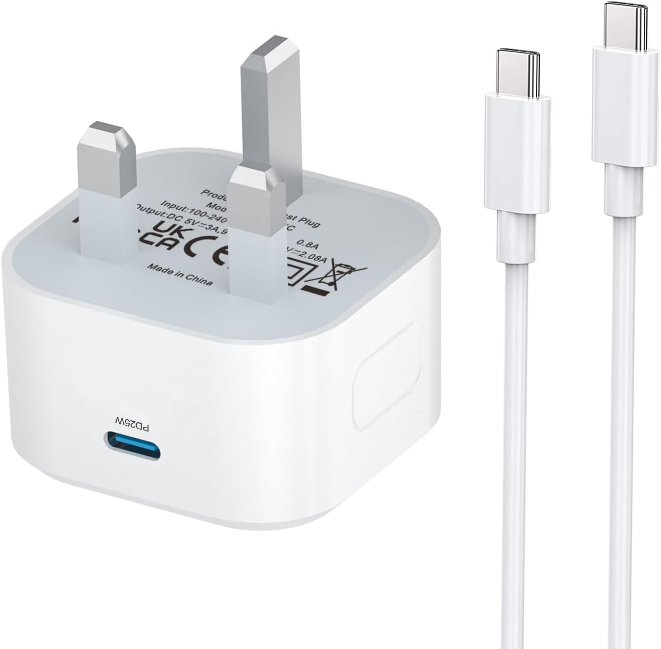 Detalle de Google Pixel Fast Charger 25W USB-C