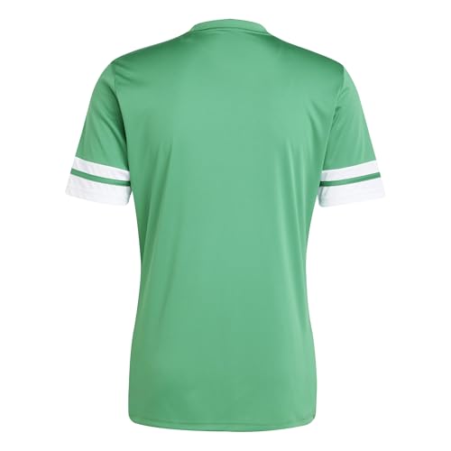 Detalle de adidas Squadra25 Jersey Short Sleeve para Hombre | Team Green/White, talla L