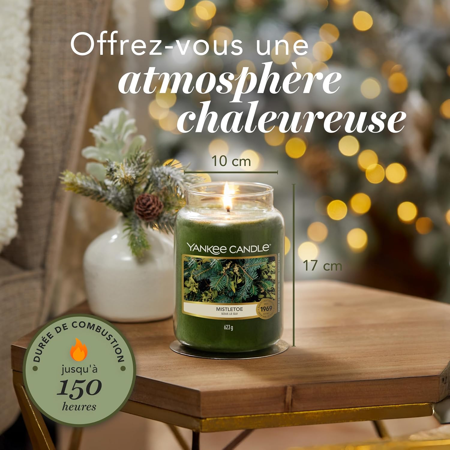Thumbnail 4 de Yankee Candle Sous le gui 623 g 🕯