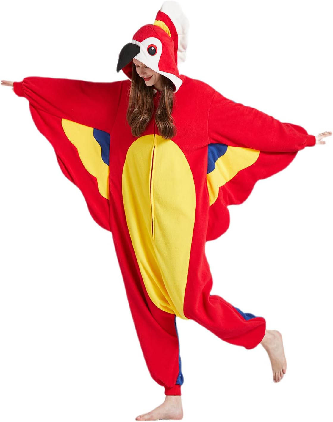 Detalle de SAMGU SAMGU-PJ Adult Animal Onesie Pajamas, Polar Fleece Hood and Pockets