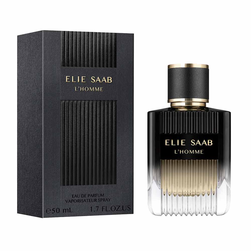 Detalle 2 de Elie Saab L'Homme Eau de Parfum (50 ml) – holzig-vetiver Duft für Herren