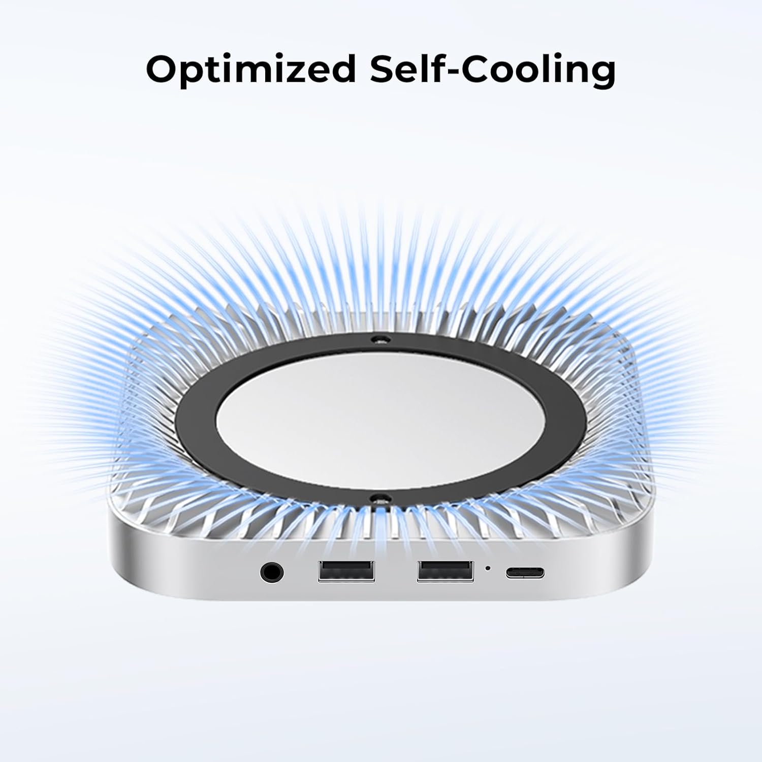 Thumbnail 4 de 40Gbps Mac Mini M4 Dock: Aluminium Hub & NVMe Enclosure for 2024 Mac Mini