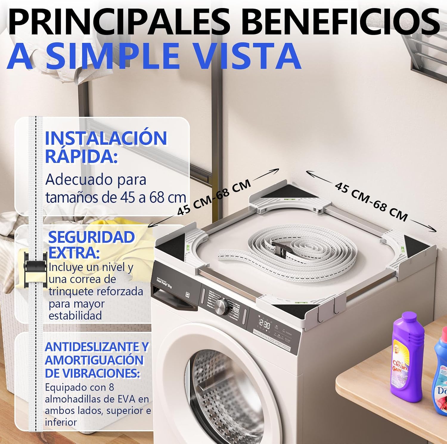 Thumbnail 1 de JHCHU Slimline kit apilamiento 45-68 cm