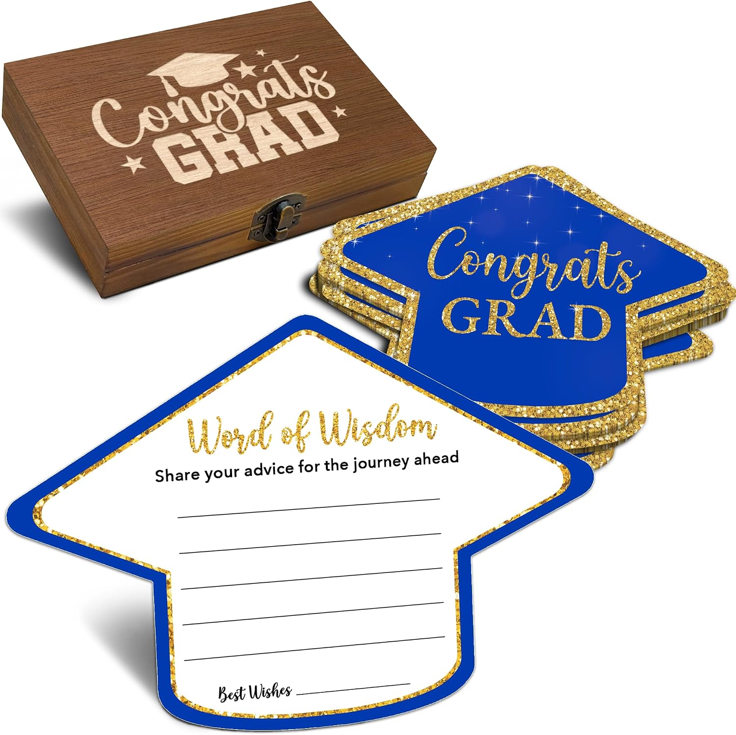 Detalle 1 de BHTPNG Graduation Advice Cards, 4x6-Inch
