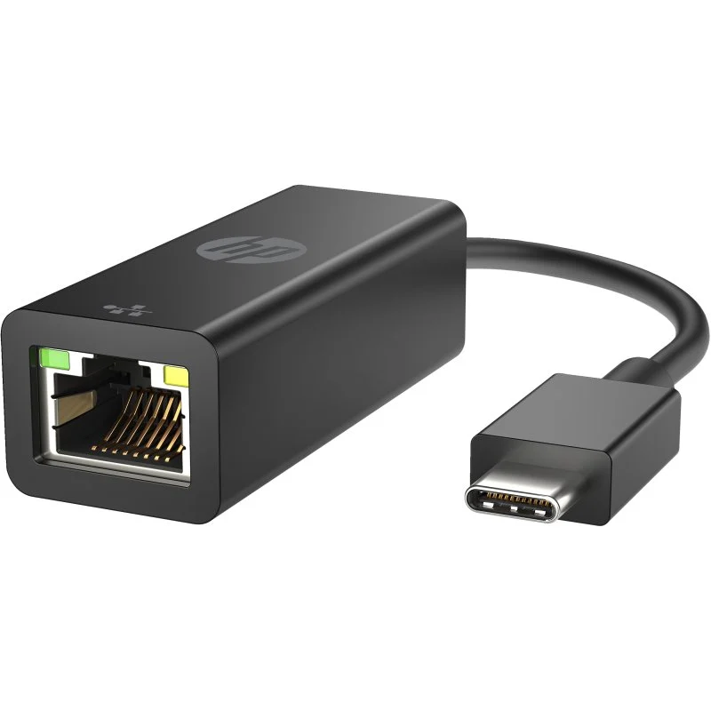 Detalle de HP Adaptador USB-C a RJ45 con LED de estado 📡