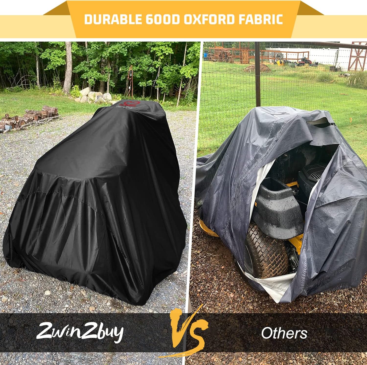 Detalle 1 de Riding Lawn Mower Cover 600D