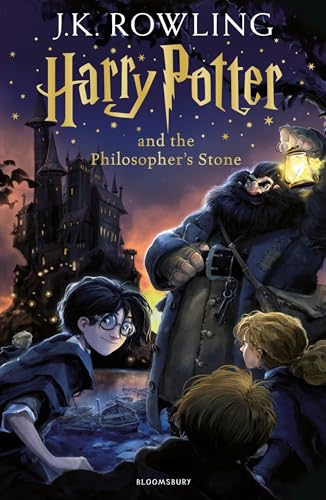 Detalle de Bloomsbury libro Harry Potter and the Philosopher's Stone in inglese