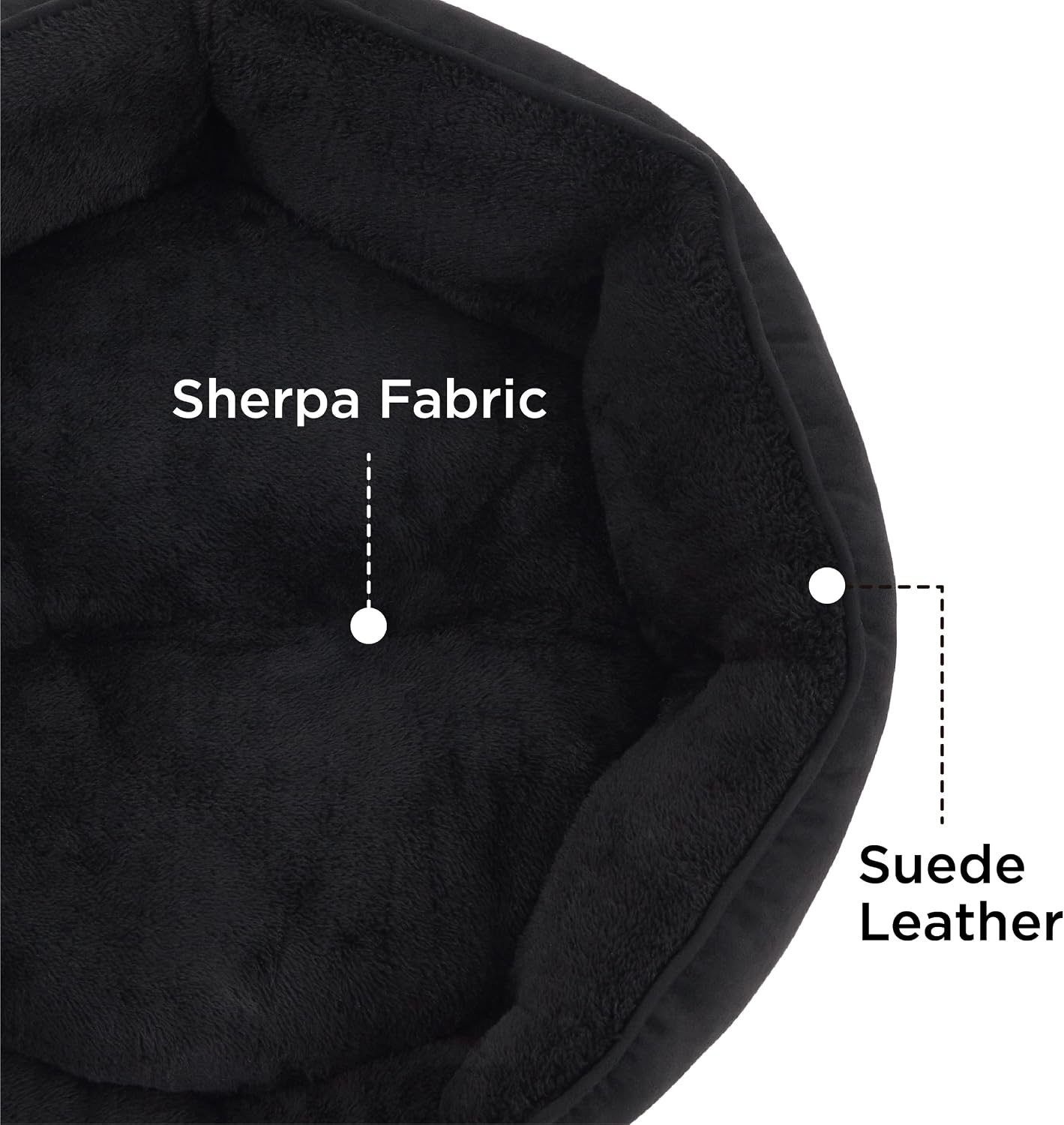 Thumbnail 5 de Bedsure Dog Bed 63x53x20cm washable