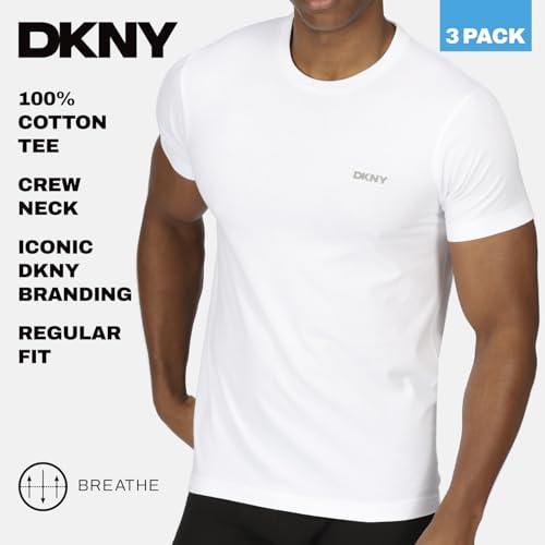 Thumbnail 3 de DKNY Giants 3pk T-Shirts Navy/White/Blue, L