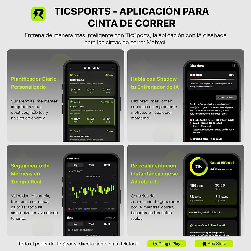 Thumbnail 4 de MOBVOI Home Walking Treadmill Edge — cinta de marcha