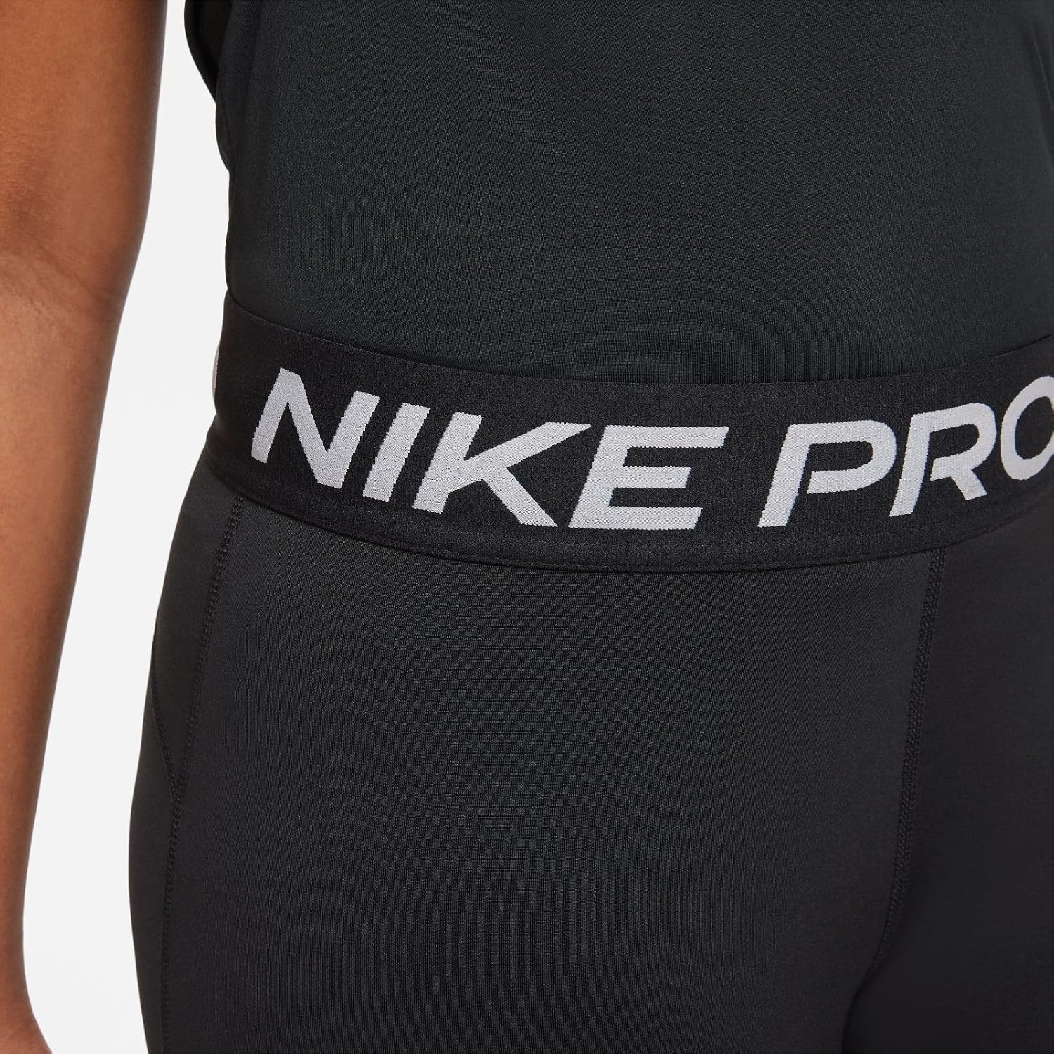 Thumbnail 4 de NIKE G Np 3in Shorts niñas Black/white 10 años