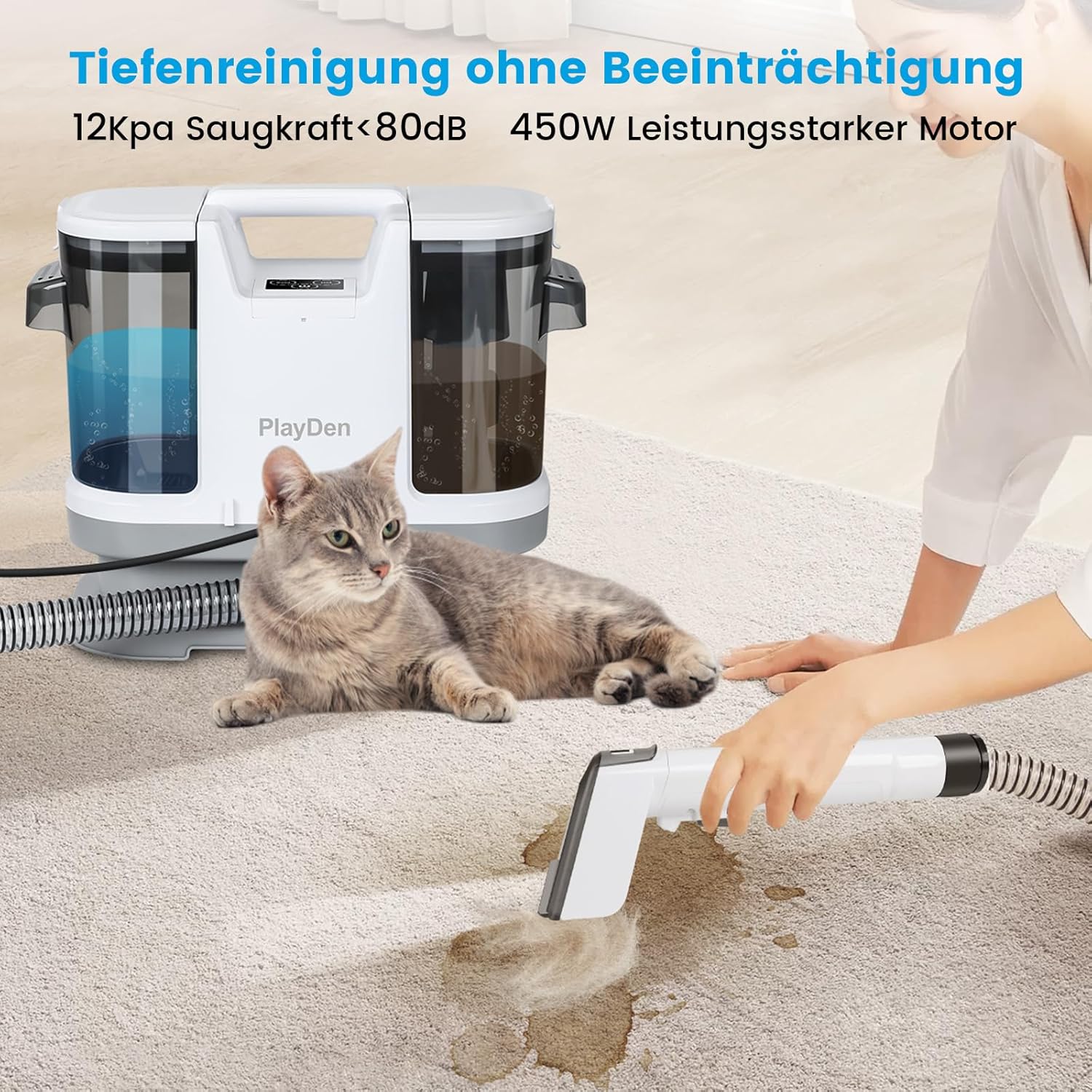 Thumbnail 2 de PlayDen Polsterreiniger 12 kPa 450 W