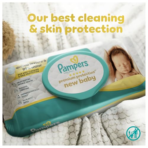 Thumbnail 1 de Pampers New Baby Wipes, 900 Count