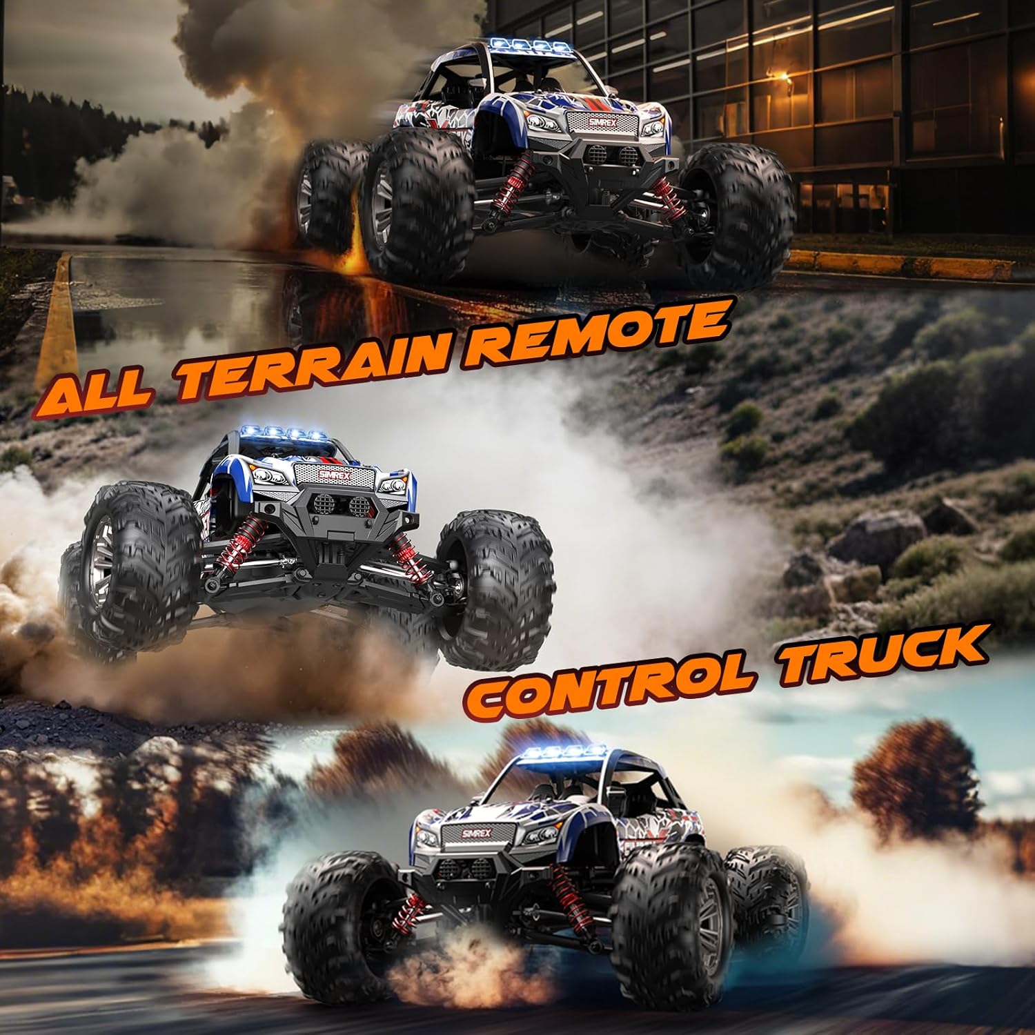 Thumbnail 4 de SIMREX 1/16 4WD 36 KPH RC Truck