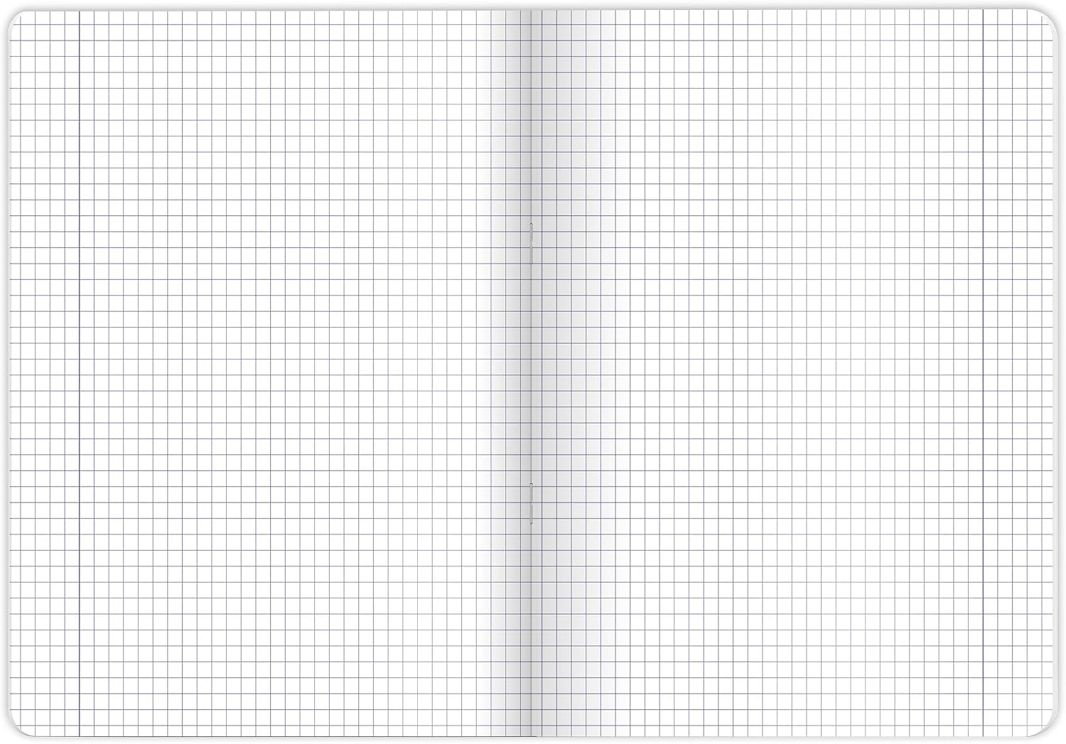 Thumbnail 1 de Oxford 400175351 Touch Pastel notitieboek A5, geruit, 90 g/m², set van 5