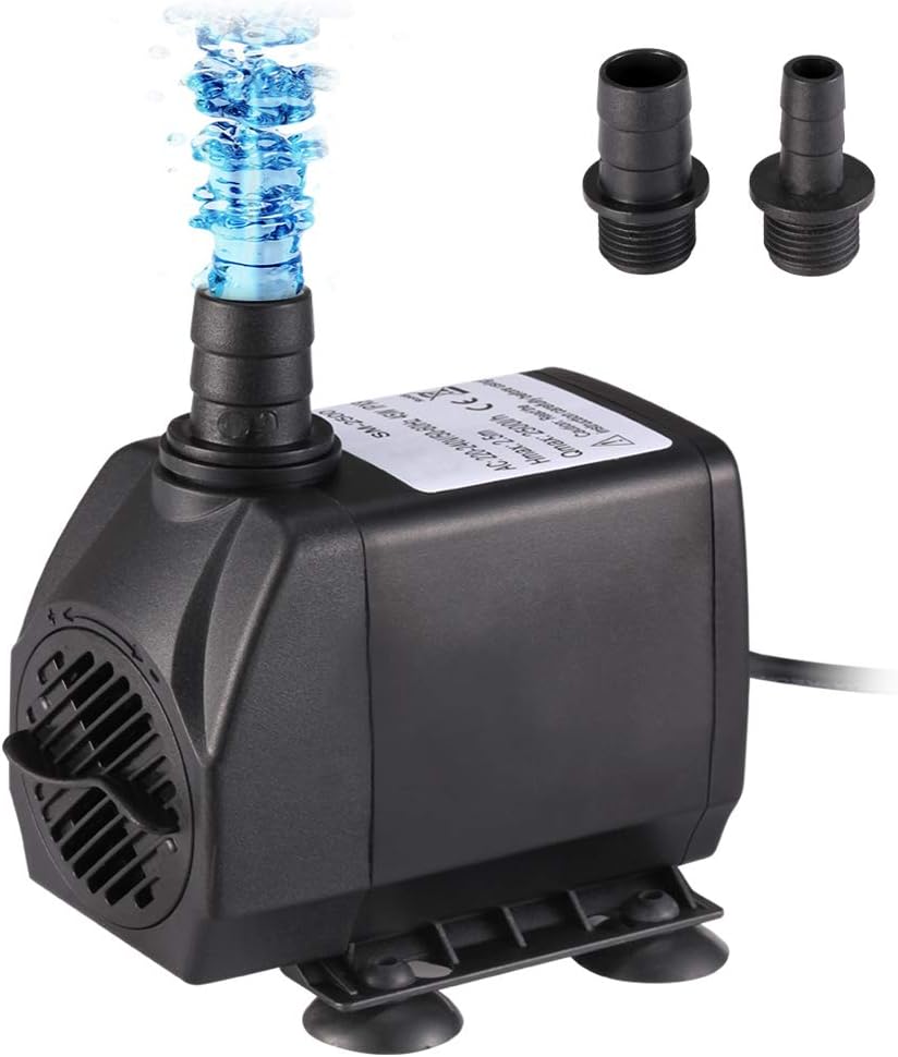 Detalle de Homvik Bomba de Agua Sumergible 2500L/H 45W