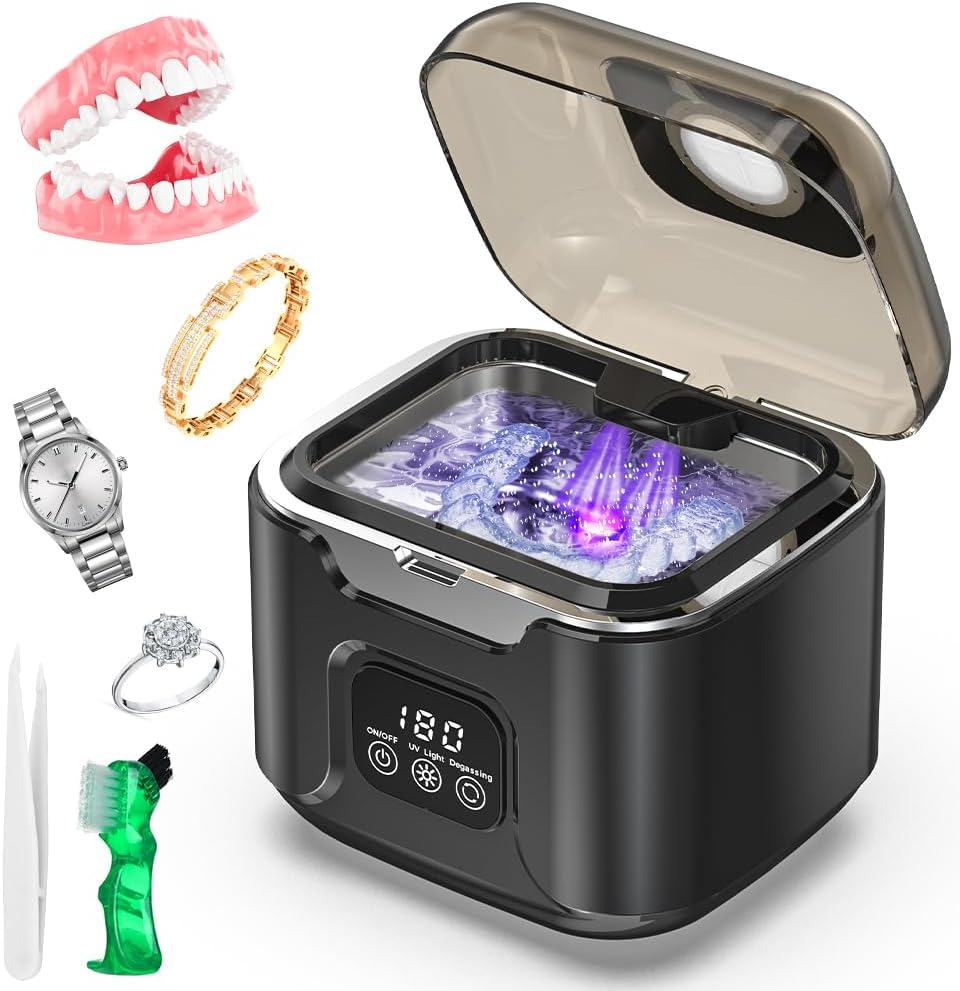 Triler Ultrasonic Retainer Cleaner Portable 48kHz