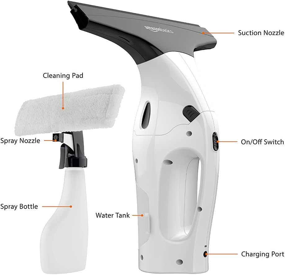 Detalle de Amazon Basics Window Vacuum Cleaner Set of 2