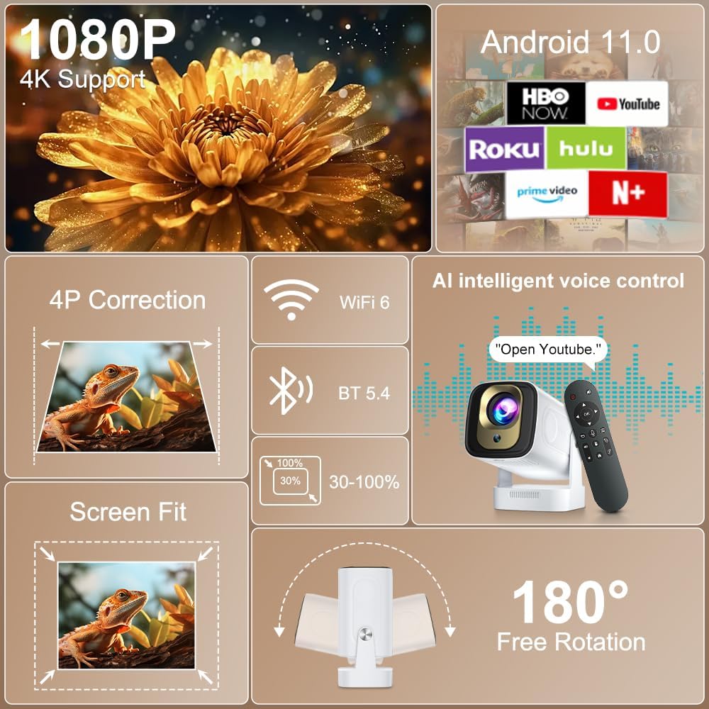 Thumbnail 2 de [2026 Salange] Short throw projector 1080P