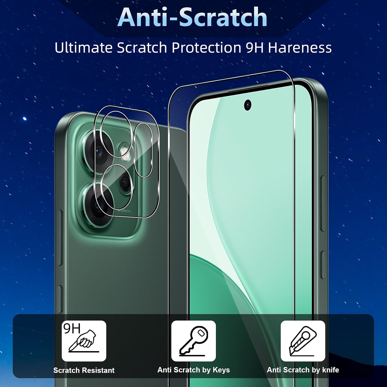 Thumbnail 5 de Datree Displayschutz Oppo Reno 14F 9H Hartglas