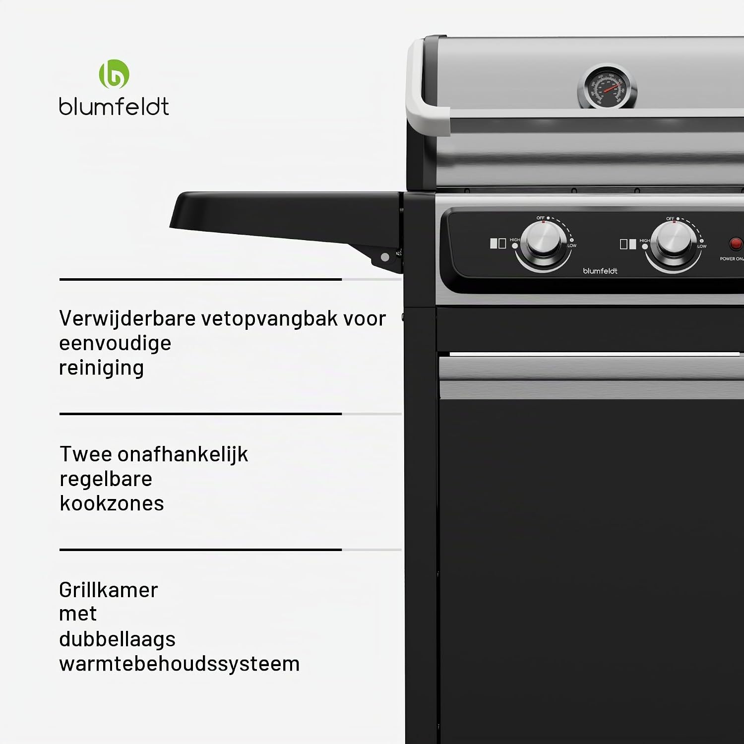 Detalle 1 de Blumfeldt ElectricPro bd976957-7be9-43f8-9860-5d8d5cd62979 elektrische barbecue, 3000 W
