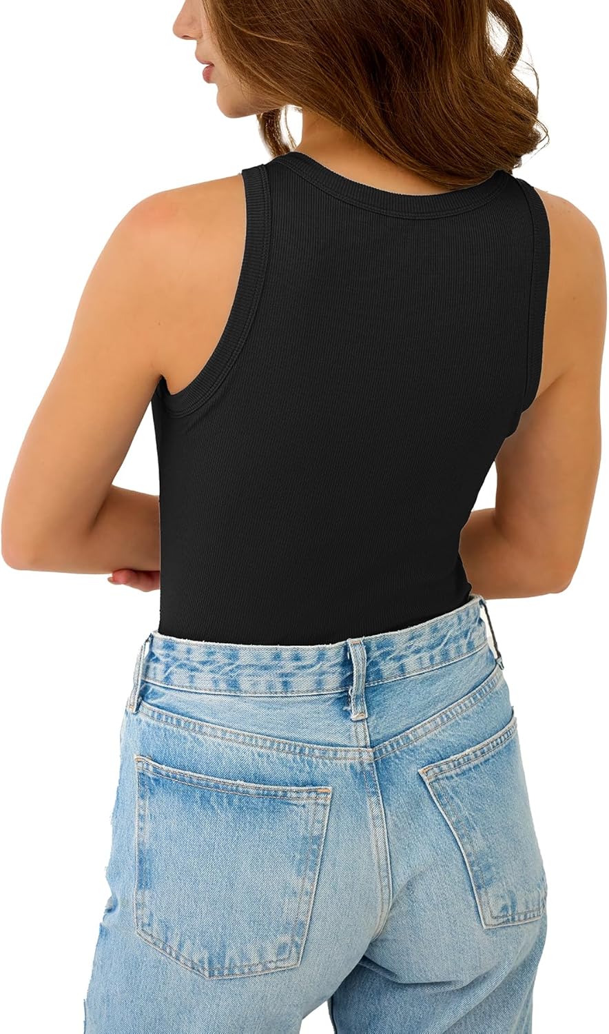 Thumbnail 3 de GKBK Womens Tank Tops High Neck 6 Sizes