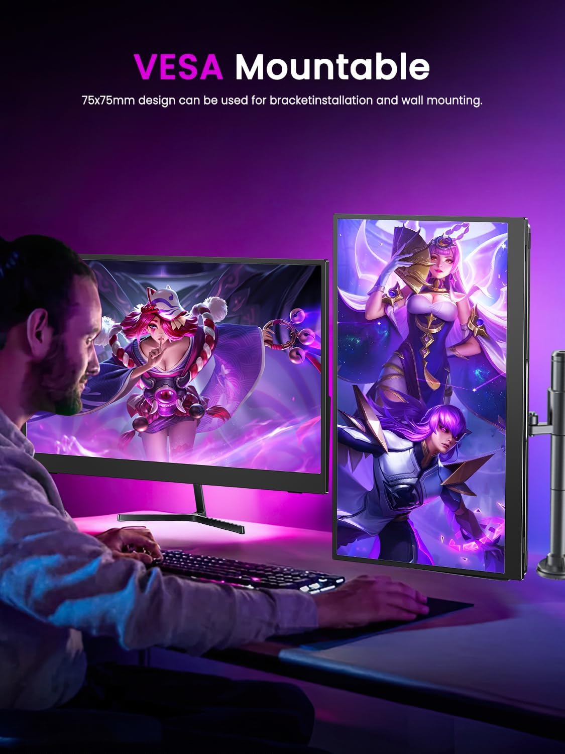 Thumbnail 5 de UPERFECT 17.3" 4K QLED Portable Monitor